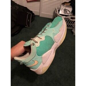 Nike PG 5 Play for the Future Green Glow Basketball Shoes Mens Size 14